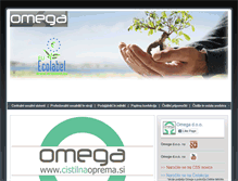 Tablet Screenshot of omegadoo.si